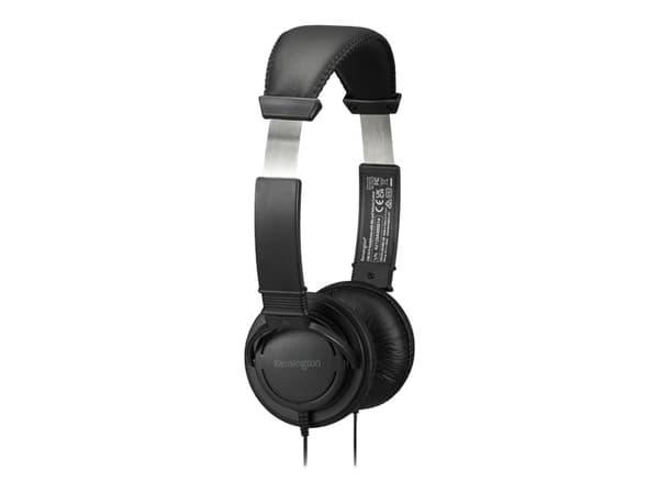 Kensington USB Hi-Fi Headphones - Hodetelefoner med mikrofon - on-ear - kablet - USB
