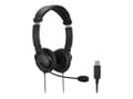 Miniatyrbilde 5 av 5: Kensington USB Hi-Fi Headphones - Hodetelefoner med mikrofon - on-ear - kablet - USB