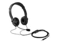 Miniatyrbilde 3 av 5: Kensington Hi-Fi Headphones with Mic - Hodetelefoner med mikrofon - on-ear - kablet - 3,5 mm jakk