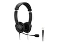 Miniatyrbilde 4 av 5: Kensington Hi-Fi Headphones with Mic - Hodetelefoner med mikrofon - on-ear - kablet - 3,5 mm jakk