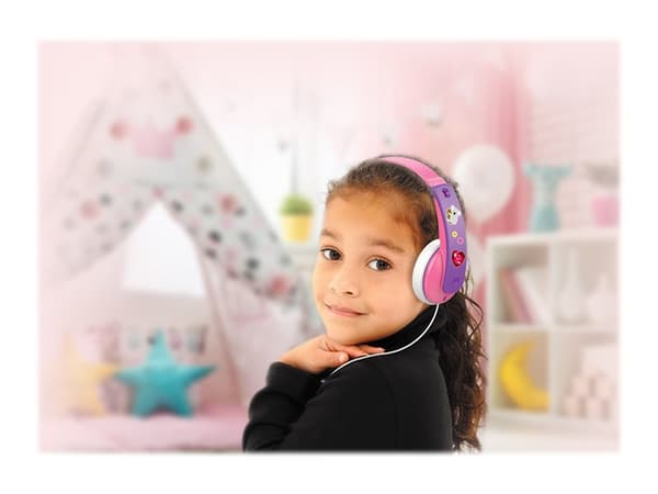 JVC HA-KD7-P, Langallinen, Musiikki, 15 - 23000 Hz, 110 g, Kuulokkeet, Vaaleanpunainen, Purppura
