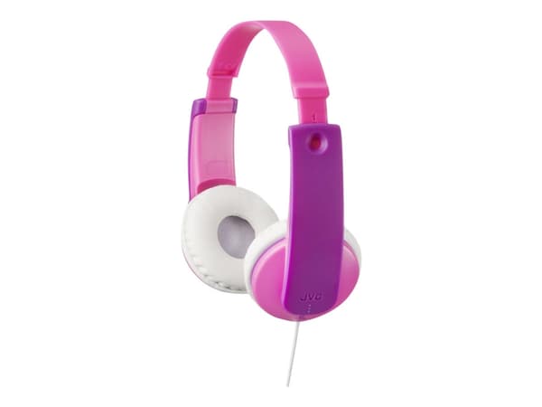 JVC HA-KD7-P, Langallinen, Musiikki, 15 - 23000 Hz, 110 g, Kuulokkeet, Vaaleanpunainen, Purppura