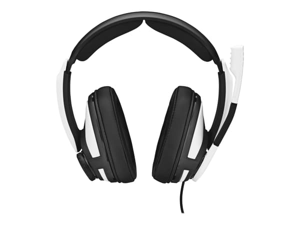 EPOS GSP 301 - Headset - fullstorlek - kabelansluten - 3,5 mm kontakt - vit