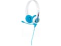 Miniatyrbilde 1 av 5: BuddyPhones StudyBuddy Kids hodetelefoner med kabel (blå)