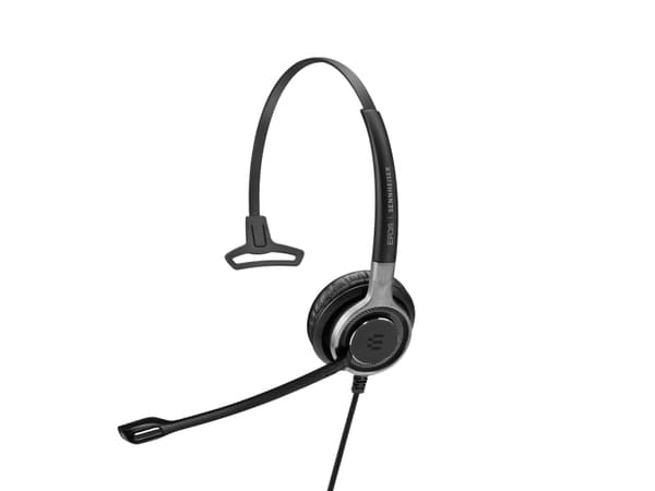 EPOS IMPACT SC 638 Century headset on-ear wired Easy Disconnect black with silver