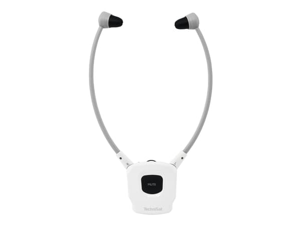 TechniSat STEREOMAN ISI 2, Langaton, Musiikki, 64 g, Kuulokkeet, Valkoinen