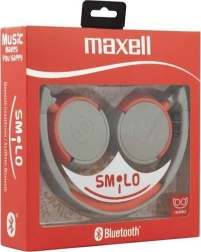 Maxell HP-BT400 Smilo Headphones (MXSBT4R)