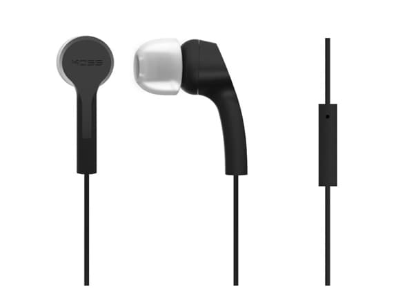 Koss KEB9i, Hodetelefoner, I ørene, Samtaler/Musikk, Svart, 1,2 m, 110 dB