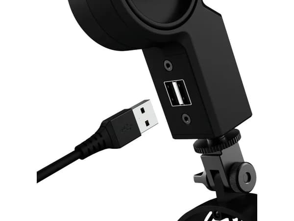 Trust GXT 255+ Onyx, PC-mikrofoni, 30 - 18000 Hz, 24 bittiä, 96 kHz, 130 dB, Kardioidi