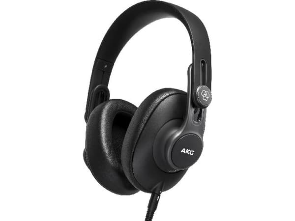 AKG K361, Koblet med ledninger (ikke trådløs), 15 - 28000 Hz, Scene/studio, 219 g, Hodetelefoner, Sort, Metallisk
