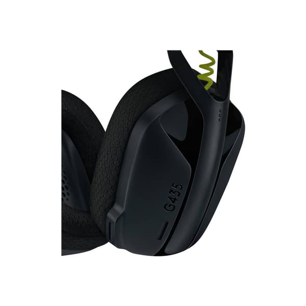 Logitech G435 LIGHTSPEED Spel Over Ear-hörlurar Bluetooth Stereo Svart Volymbegränsning