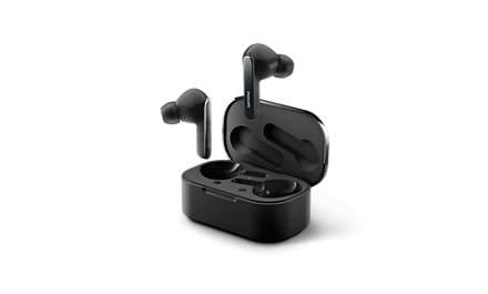 Philips TAT5506BK - True wireless-hörlurar med mikrofon - inuti örat - Bluetooth - aktiv brusradering - svart