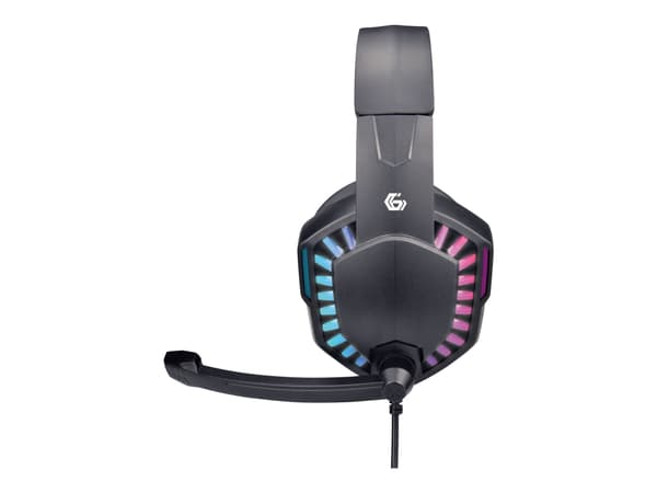 Gembird GHS-06 - Gaming - headset - fullstorlek - kabelansluten - 3,5 mm kontakt