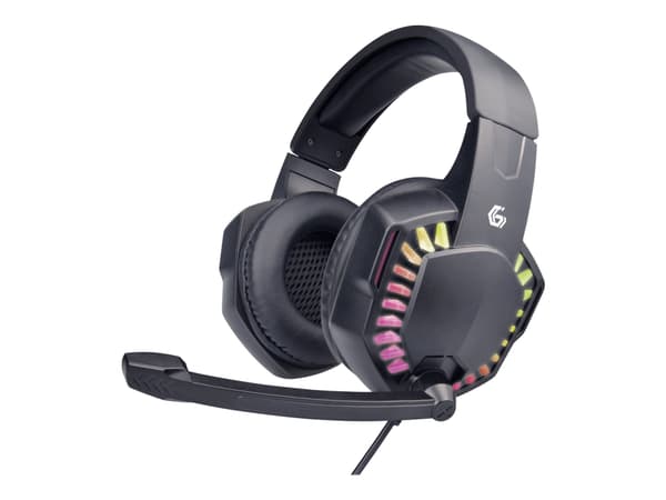 Gembird GHS-06 - Gaming - hodesett - full størrelse - kablet - 3,5 mm jakk