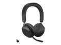 Miniatyrbild 4 av 5: Jabra Evolve2 75 - Headset - på örat - Bluetooth - trådlös - aktiv brusradering - USB-C - ljudisolerande - svart - med laddningsställ - Certifierad f