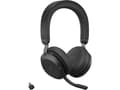 Miniatyrbild 2 av 5: Jabra Evolve2 75 - Headset - på örat - Bluetooth - trådlös - aktiv brusradering - USB-C - ljudisolerande - svart - med laddningsställ - Certifierad f
