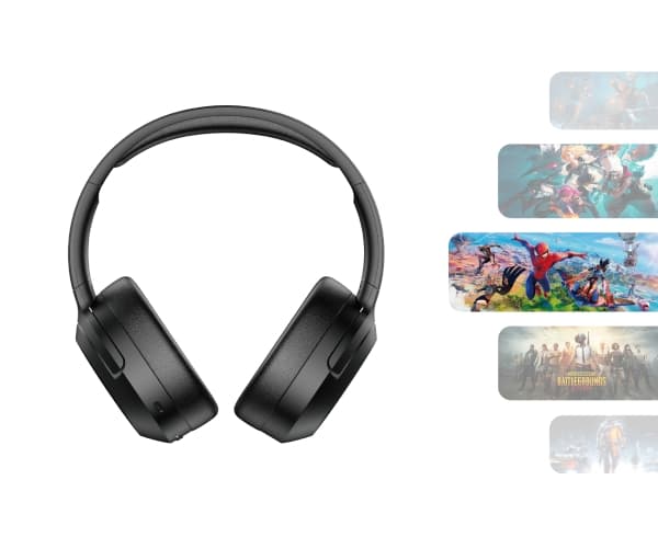 Edifier W820NB, Langaton, Puhelut/Musiikki, 20 - 40000 Hz, Kuulokkeet, Musta
