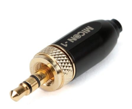 RØDE MICON 1, HS1-B HS1-P Lavalier PinMic PinMic-Long SK 500 G3, SK 300 G3, SK 100 G3, SK 500 G2, SK..., Sort, Gull, 10 mm, 39 mm, 10 mm, 10 g