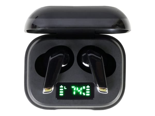 GMB Audio FitEar-X300 - True wireless-hodetelefoner med mikrofon - i øret - Bluetooth - svart