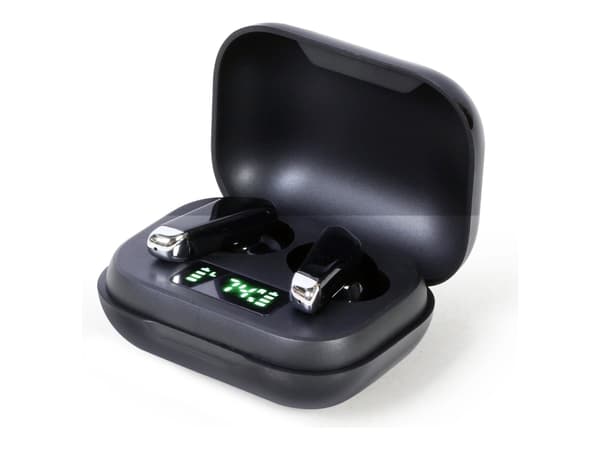 GMB Audio FitEar-X300 - True wireless-hodetelefoner med mikrofon - i øret - Bluetooth - svart