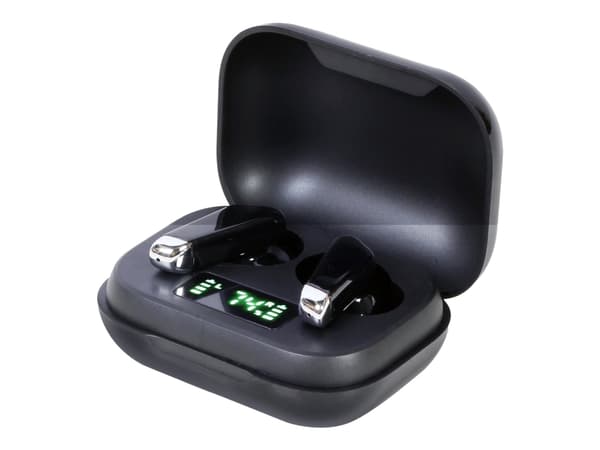 GMB Audio FitEar-X300 - True wireless-hodetelefoner med mikrofon - i øret - Bluetooth - svart