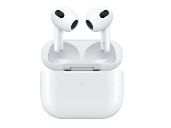 Apple AirPods - 3. generasjon - ekte trådløse øretelefoner med mikrofon. - øretupp - Bluetooth - for iPad/iPhone | Magsafe ladeveske