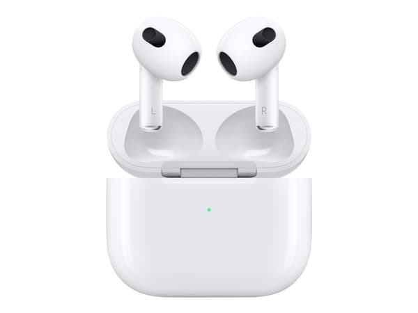 Apple AirPods with MagSafe Charging Case - 3. generasjon - True wireless-hodetelefoner med mikrofon - ørepropp - Bluetooth
