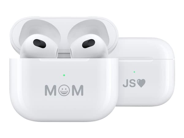 Apple AirPods with MagSafe Charging Case - 3. generasjon - True wireless-hodetelefoner med mikrofon - ørepropp - Bluetooth