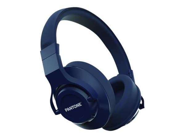 Pantone PT-WH005, Langallinen & langaton, Puhelut/Musiikki, 20 - 20000 Hz, 251 g, Kuulokkeet, Sininen