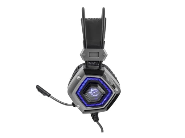 White Shark LION, Kabel, Spela, 20 - 20000 hz, Headset, Svart, Silver