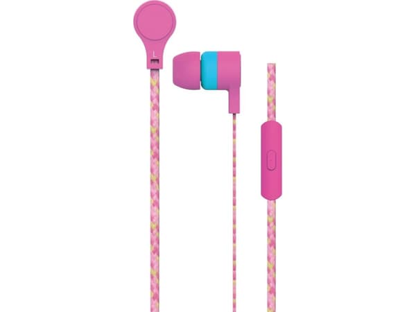 Maxell EARPHONES WITH MIC CORDZ PINK 303782.00.CN headphones