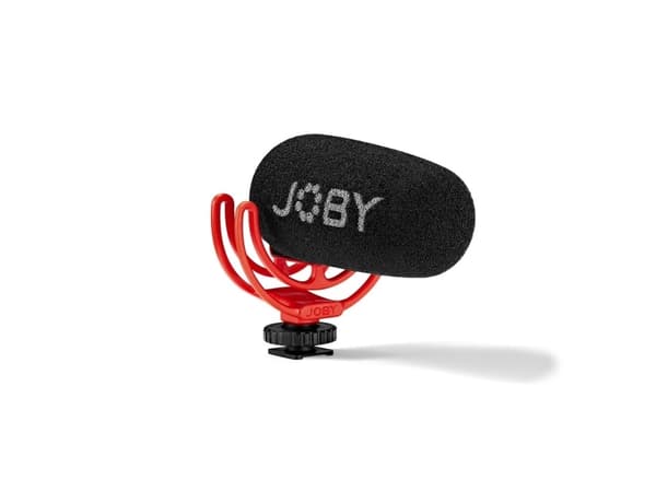 Joby JB01675-BWW, Digitalt kamera, 35 - 20000 Hz, Koblet med ledninger (ikke trådløs), 3.5 mm (1/8"), Sort, Rød, Akrylonitril-butadien-styren (ABS),