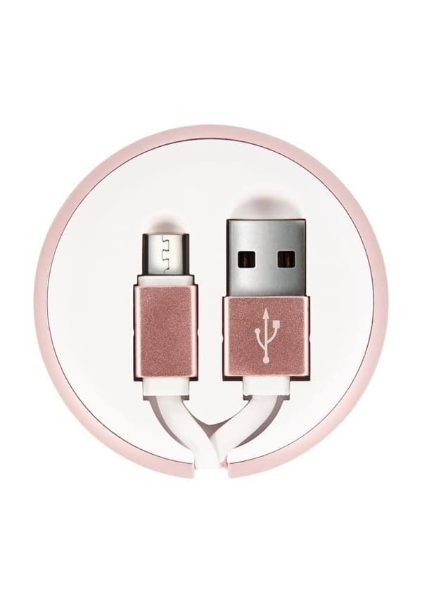Richmond & Finch Sladdvinda Micro USB - Vit Marmor