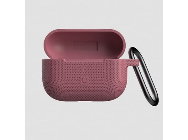 [U] Protective Case for Airpods (3rd Gen, 2021) - Dot Dusty Rose - Fodral för trådlösa öronsnäckor - silikon - matt rosa - för Apple AirPods (3:e gen