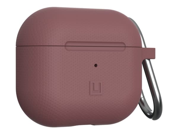 [U] Protective Case for Airpods (3rd Gen, 2021) - Dot Aubergine - Fodral för trådlösa öronsnäckor - silikon - aubergine - för Apple AirPods (3:e gene