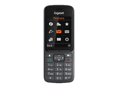Gigaset SL800H PRO - Trådløst ekstra håndsett - med Bluetooth-grensesnitt med anrops-ID - ECO DECT\GAP\CAT-iq - antrasitt