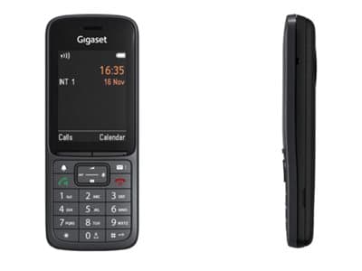 Gigaset SL800H PRO - Trådløst ekstra håndsett - med Bluetooth-grensesnitt med anrops-ID - ECO DECT\GAP\CAT-iq - antrasitt
