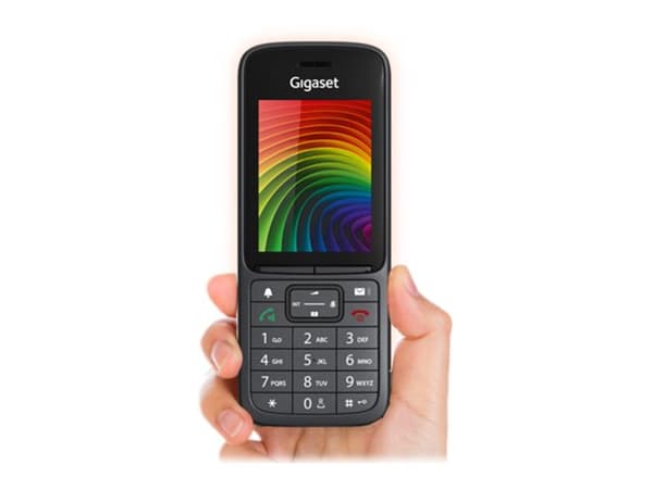 Gigaset SL800H PRO - Trådløst ekstra håndsett - med Bluetooth-grensesnitt med anrops-ID - ECO DECT\GAP\CAT-iq - antrasitt