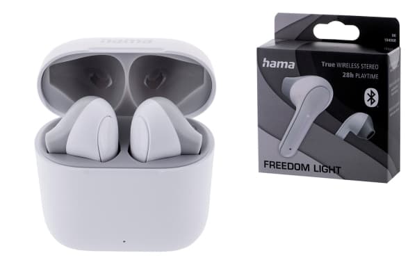 Hama - True wireless-hodetelefoner med mikrofon - Bluetooth