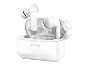 Usams earphones USAMS Bluetooth 5.0 earphones TWS LY series ANC wireless white/white BHULY06