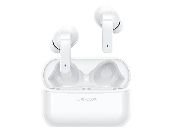 Usams earphones USAMS Bluetooth 5.0 earphones TWS LY series ANC wireless white/white BHULY06