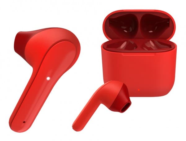 Hama Freedom Light, Langaton, Puhelut/Musiikki, 20 - 20000 Hz, 40 g, Kuulokkeet, Punainen