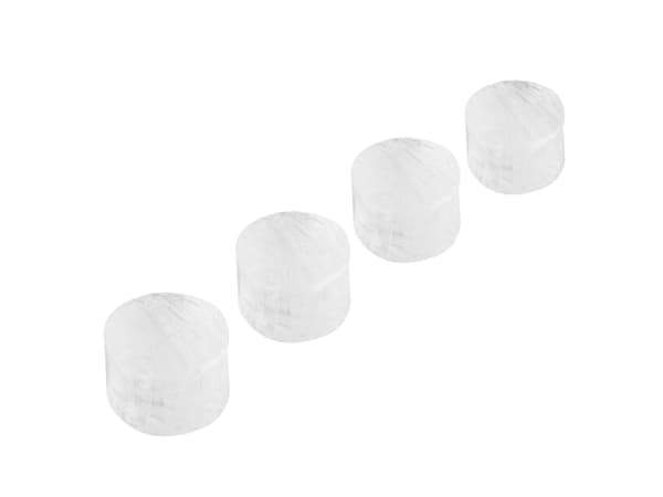 Spokey 84120, Vit, Silikon, Blåsa, 4 styck