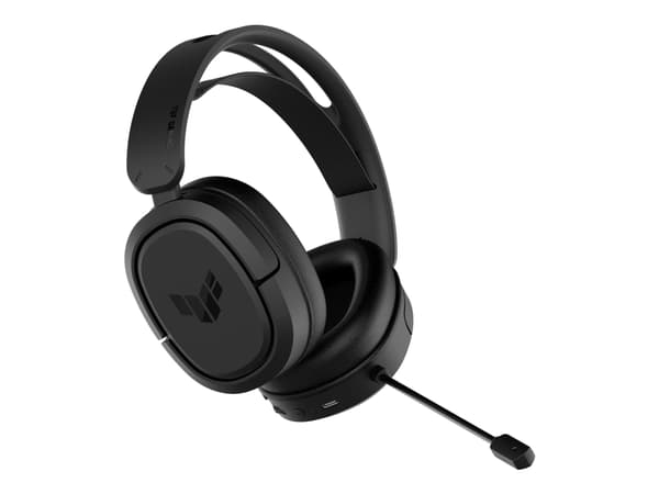 ASUS TUF Gaming H1 Wireless, Langaton, 20 - 20000 Hz, Pelaaminen, 295 g, Kuulokkeet, Musta