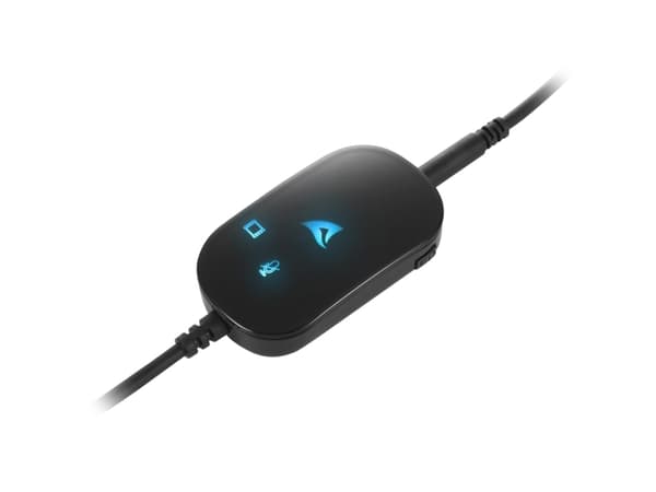 Sharkoon B2, Langallinen, Pelaaminen, 20 - 20000 Hz, 291 g, Kuulokkeet, Musta