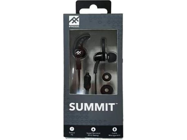 Headphones ifrogz iFROGZ SUMMIT WIRED HEADPHONES BLACK standard