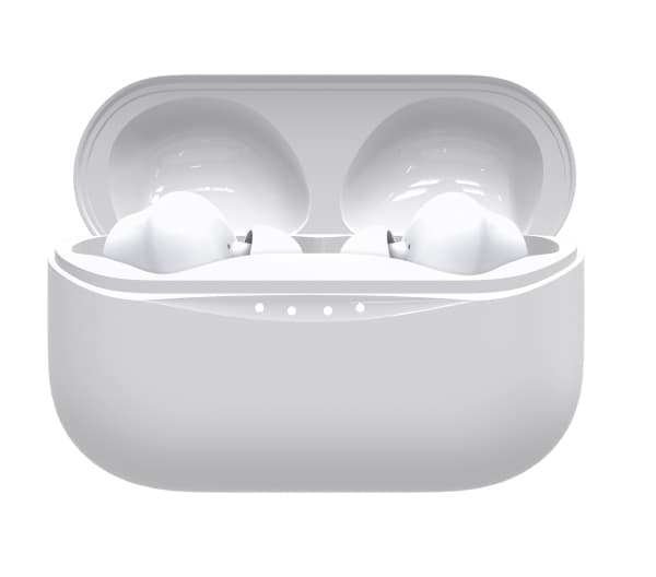 Vivanco COMFORT PAIR W, True Wireless Stereo (TWS), Samtaler/musikk, Hodesett, Hvit