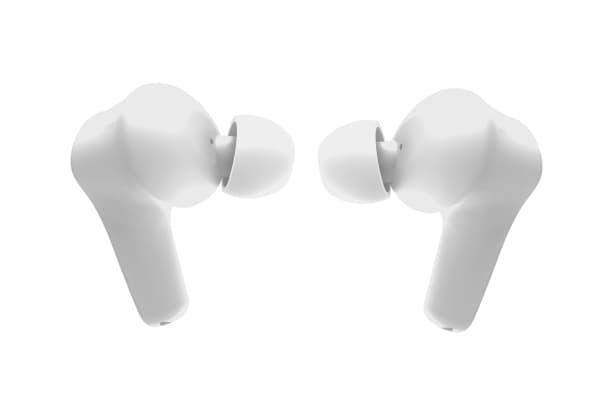 Vivanco COMFORT PAIR W, True Wireless Stereo (TWS), Samtaler/musikk, Hodesett, Hvit