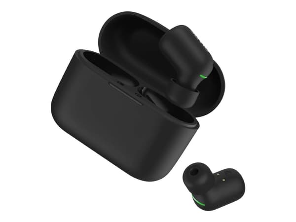 SAVIO TWS-09 - True wireless-hörlurar med mikrofon - inuti örat - Bluetooth - svart