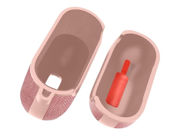 Spigen Urban Fit - Eske for trådløse øreplugger - polykarbonat, strikket stoff - rosagull - for Apple AirPods (3. generasjon)